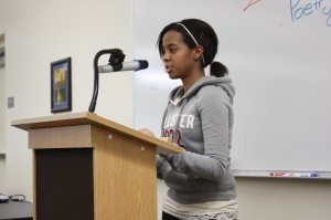 First Slam Poetry contest showcases student writing