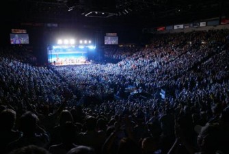 The MGM Grand Garden arena provides entertainment for a variety of age groups ranging from wrestling matches to musical concerts.  Photo Courtesy of MGM Grand