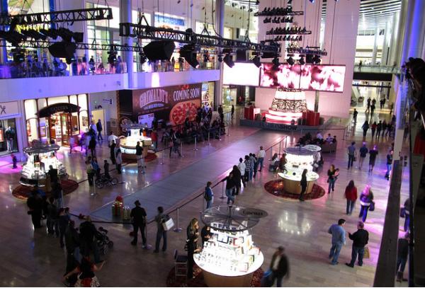 Las Vegass own Fashion Show Mall adds a twist to your cliche mall experience with a runway that hosts fashion shows every weekend and the malls famous landmark, the Cloud.