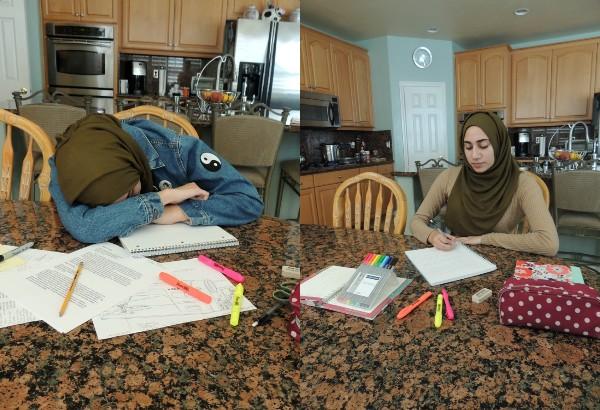 When it comes to completing homework assignments, I tend to go about it in one of two ways: skipping the work altogether and taking a nap, or putting in my best effort by managing my time and organizing my space.
Photo Credit: Amne Thomad