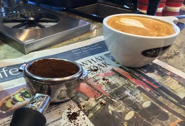 Pulling a shot of espresso and managing a newspaper staff is strangely similar.
 Photo Credit: Alex Nedelcu