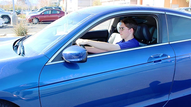 During winter break, junior Brandon Hatch was surprised with a brand new car. He plans on taking his drivers test later in the year, but first, he must meet the attendance requirements due to the new law. I think a law to control such things is a good idea in theory, but that in practice, its not going to go as administrators or law enforcers may plan for it to go, Hatch said. 
 Photo Credit: Jen Chiang