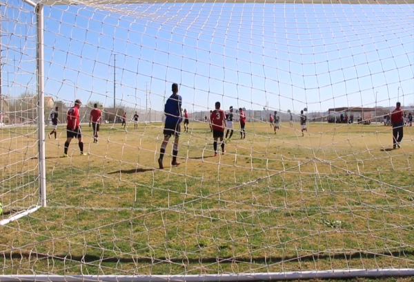 VIDEO: Soccer team wins first game of season