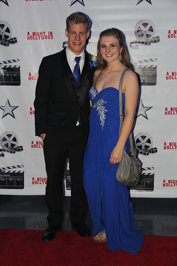 Evan Gallagher and Lisa Blais