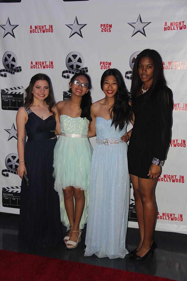 Mayra Valdez, Angelica Mayor, Mary Allyn Magudattu and Shawntanik Williams