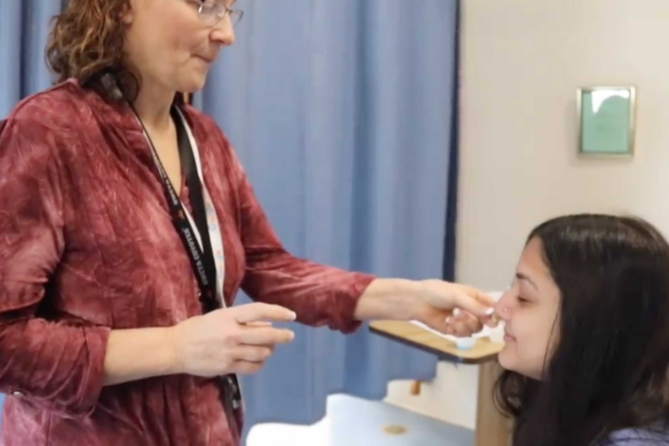 VIDEO: Nursing seniors test nervous system
