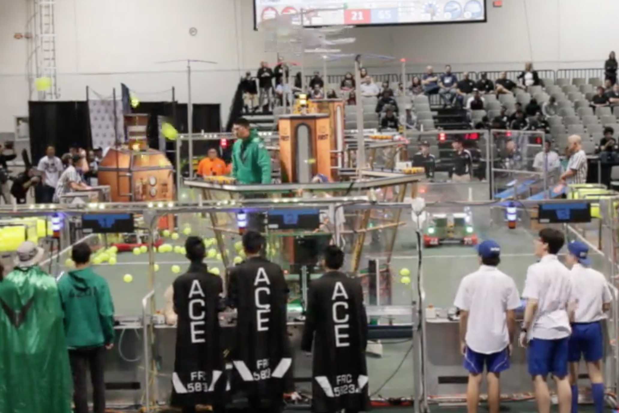 VIDEO: Robotics Club awarded Highest Rookie Seed and Rookie All-Star