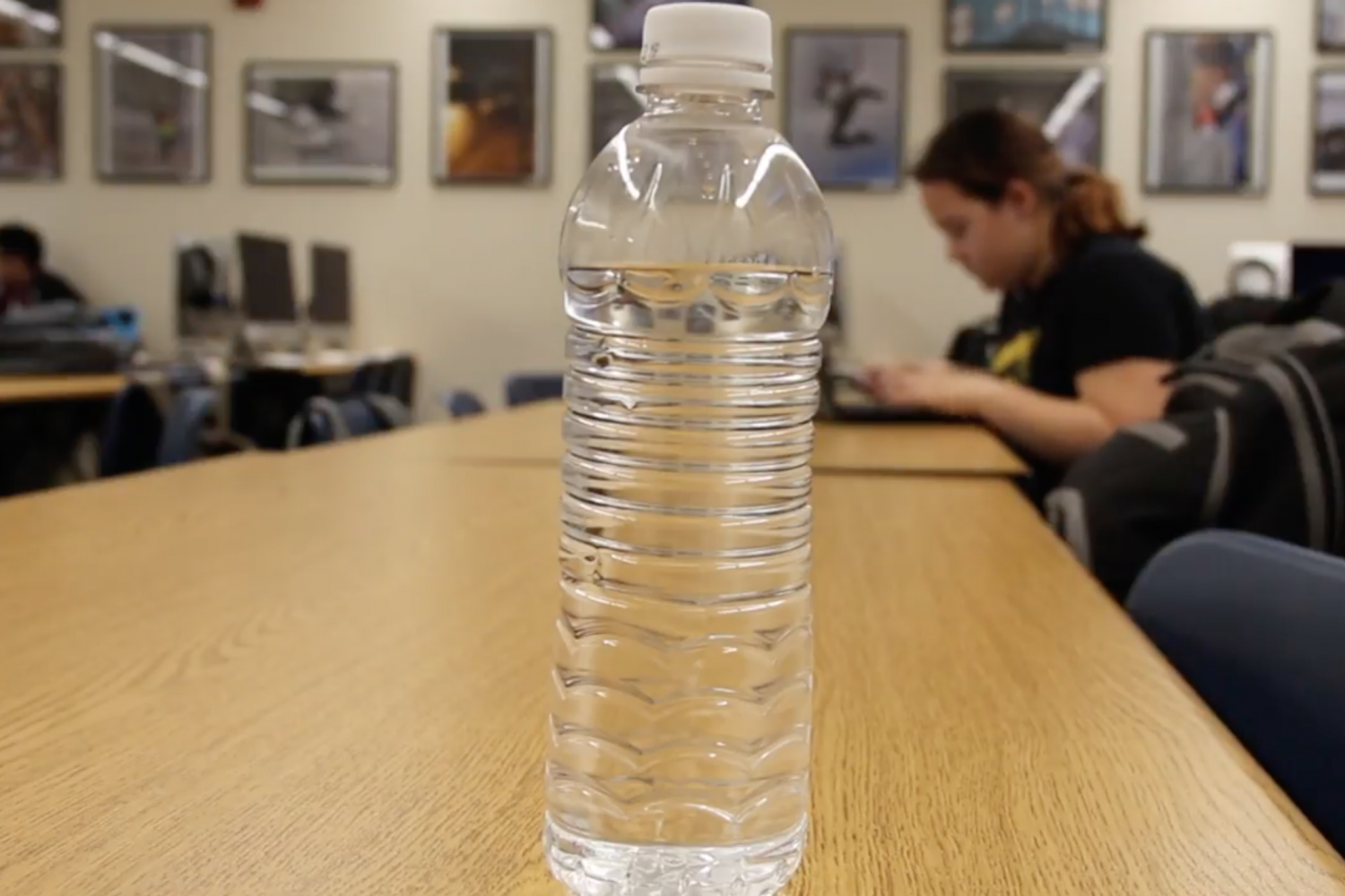 VIDEO: Environmental Club fundraises for new water fountains