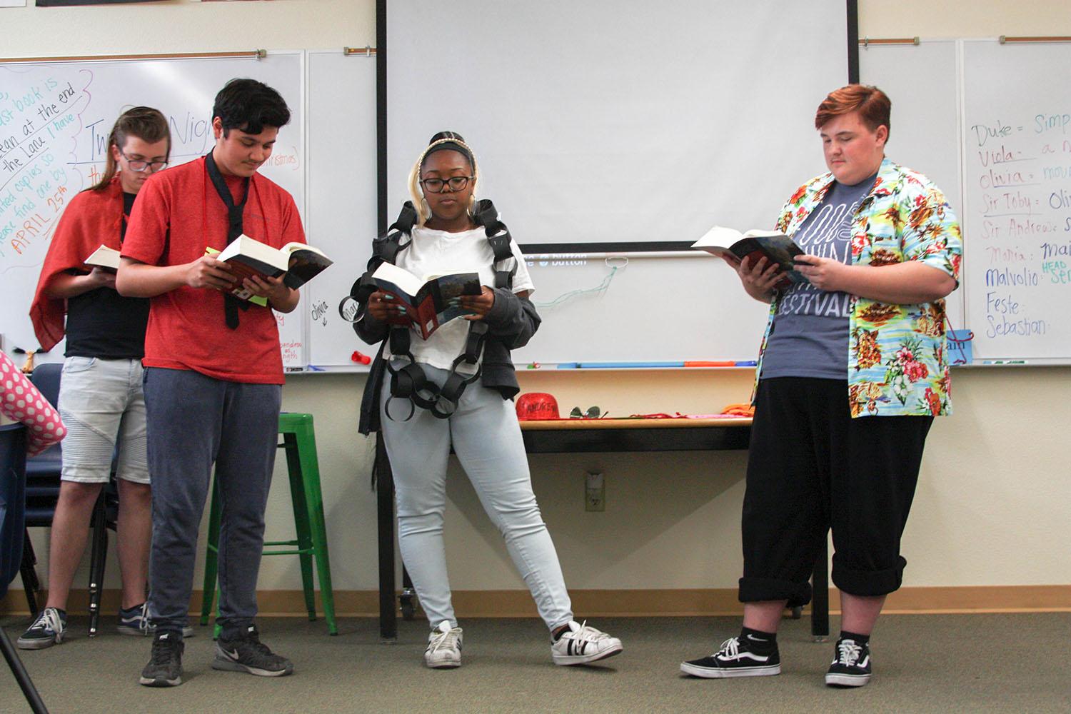 English classes perform Shakespeare’s plays