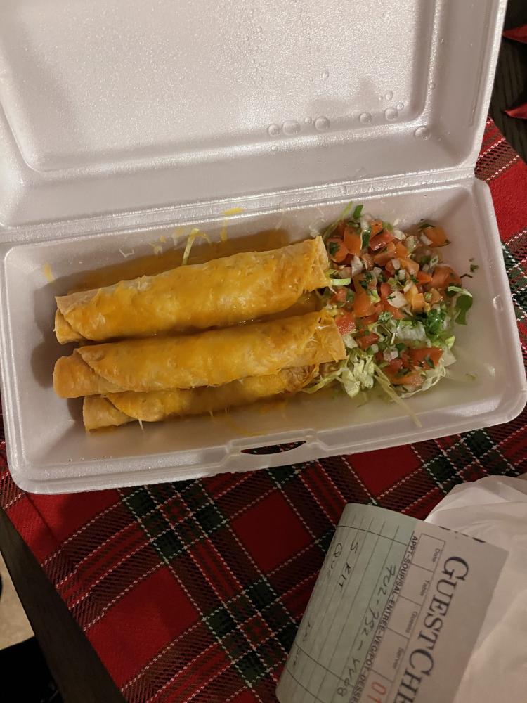 Rolled Tacos ($9.29)