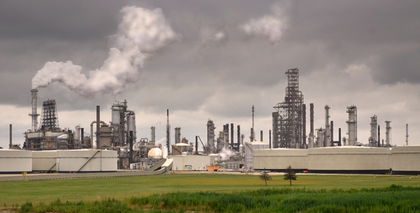An ExxonMobil factory near Chicago. Courtesy of Richard Hurd
