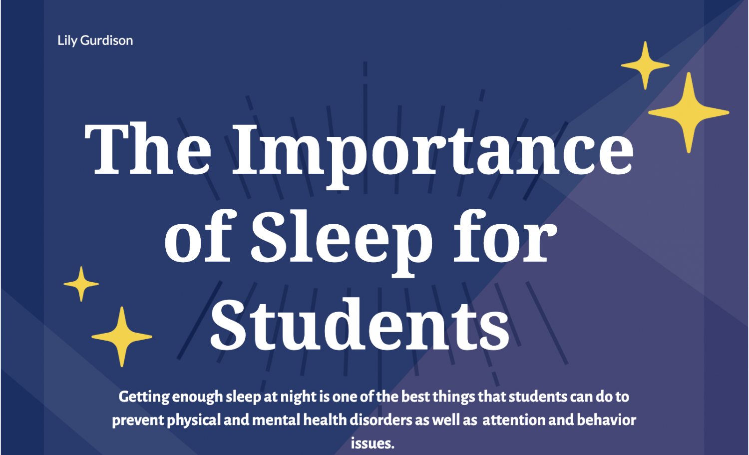 INFOGRAPHIC: The importance of sleep for students