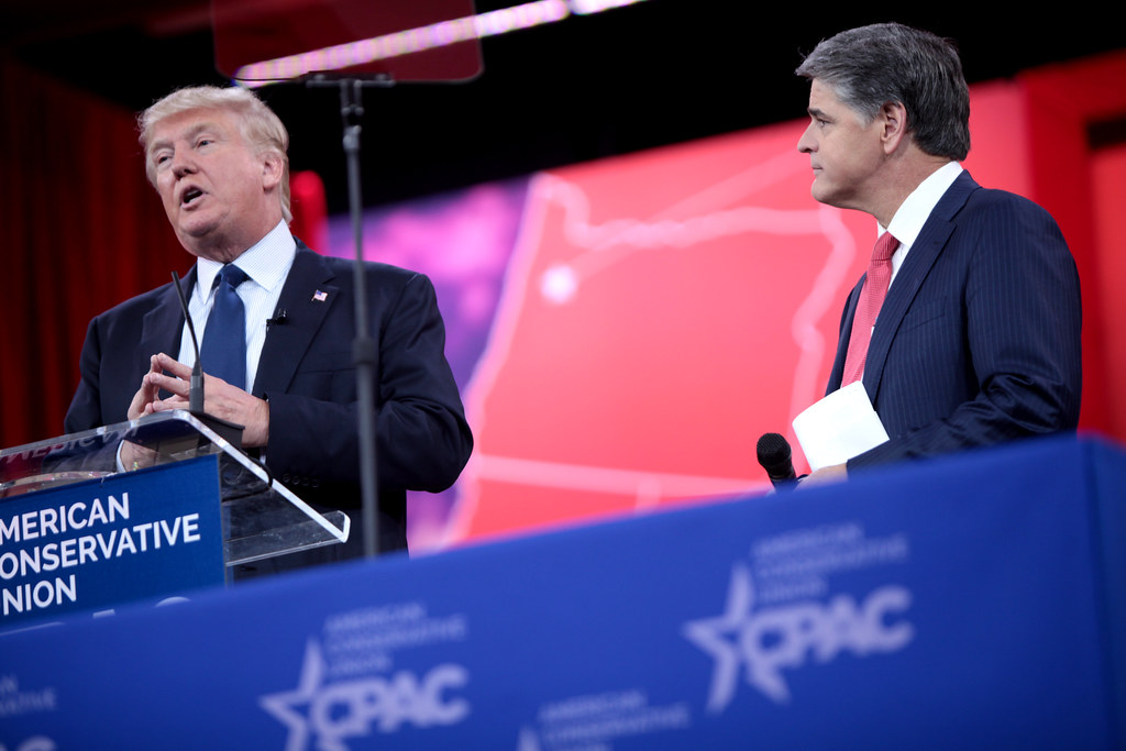Through influence and appeal, Fox News and Donald Trump worked together closely to provide a leading voice in the Republican party. But, because of betrayal and misinformation, the network would soon fall from the GOP ranks. Photo Credit: Gage Skidmore
