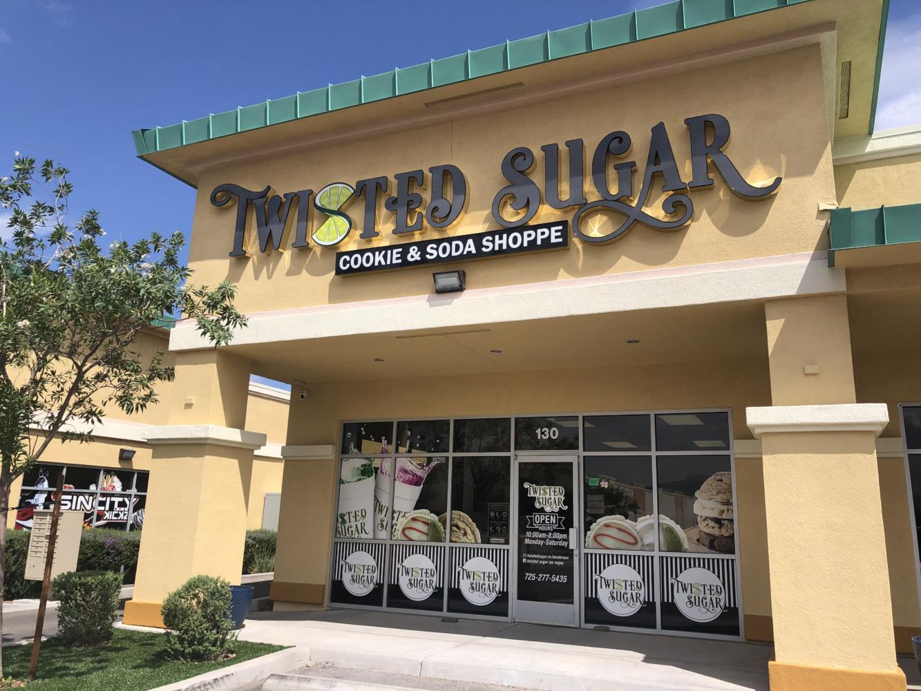 An adorable cookie shop that sells homemade cookies and an array of sodas and drinks. Located 6410 S. Tenaya Way, Las Vegas. Rating: A Photo Credit:Madison Land