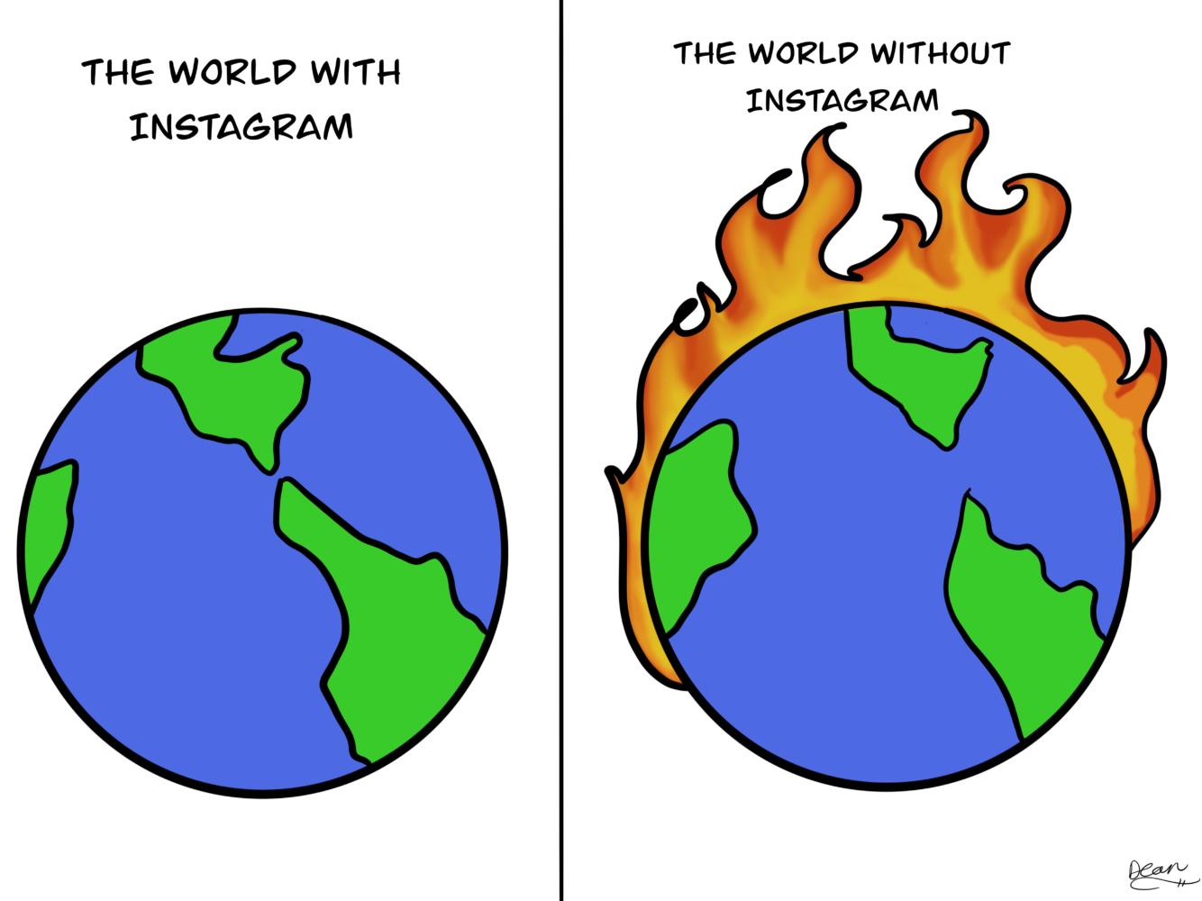 The World Stops As Instagram Shuts Down