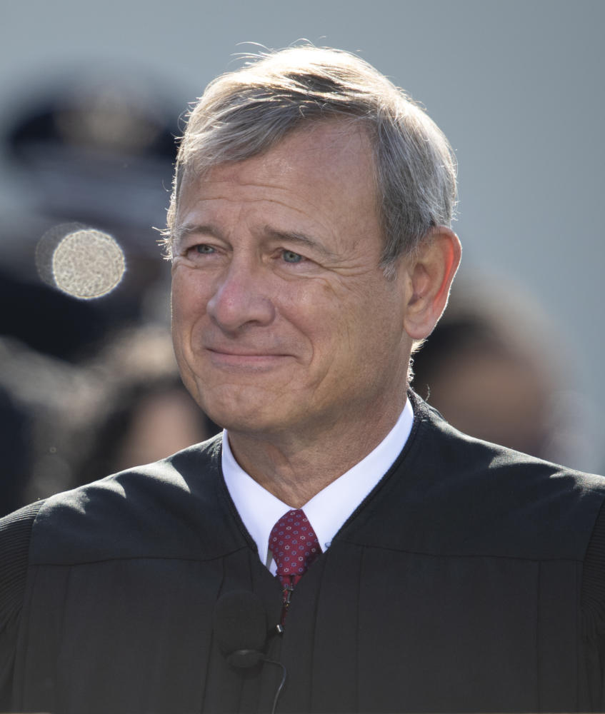 Chief Justice John Roberts in 2021. The conservative is poised to be a vote in the majority eliminating affirmative action. Photo Credit: Carlos Vazquez