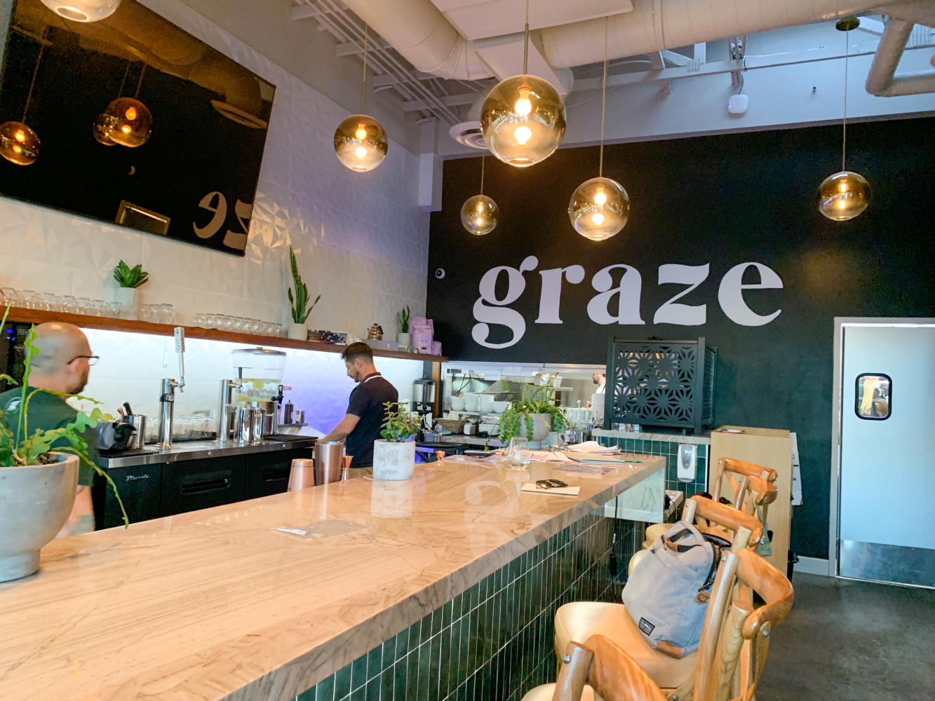 AAfter having to push back their grand opening six months and spending the previous 18 months planning, Graze chefs have found a way to make everyone feel comfortable and enjoy a vegan meal. Rating: A Photo Credit: Hannah Paine