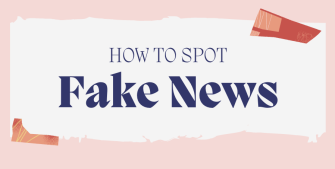 INFOGRAPHIC: How to spot fake news