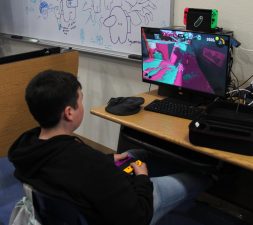 Getting back into the game, freshman Devlin Crews is practicing for the upcoming Esports match. The Esports team competed only an hour later and the Special Agents placed third and overtook Rocky Mountain High School 3-1. It feels good being on the Esports team because it all about enjoying video games and making new friends,” Crews said. “I like being able to work well with my friends and build better relationships with my teammates.”

