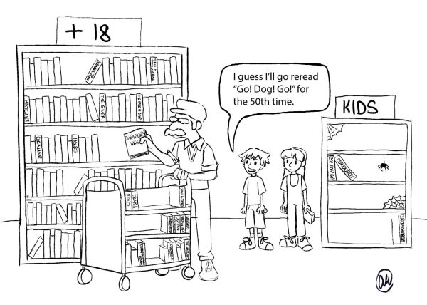 Librarian Steals Books from Children