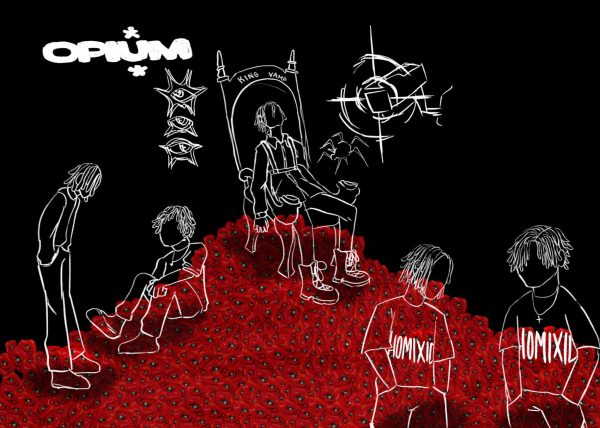 Playboi Carti’s label, Opium, released in 2019. It is composed of rap duo Homixide Gang, and rappers Ken Carson and Destroy Lonely.