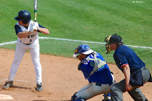 The Oakland A’s, a baseball team originating from California, is relocating to Las Vegas, where it is being granted public funding for the construction of its new stadium. Ball Impact. UNF Baseball vs. Florida Gulf Coast University © DeusXFlorida, CC BY 2.0.
