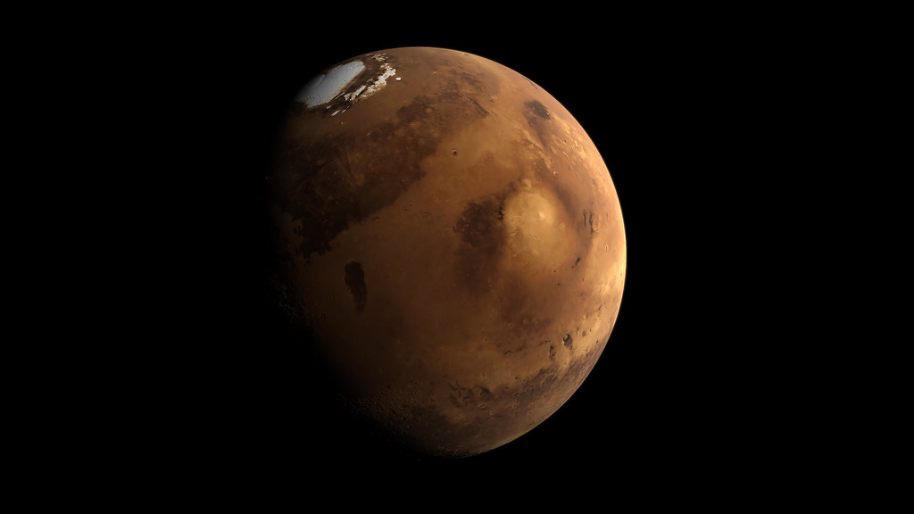 Mars by Kevin M. Gill is licensed under CC BY 2.0. To view a copy of this license, visit https://creativecommons.org/licenses/by/2.0/?ref=openverse.