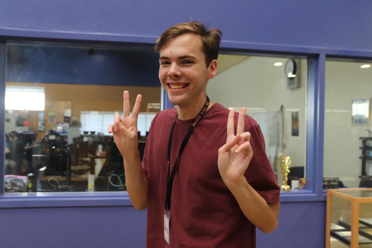 "I think my first week went super, super well," senior Andrew Bennett said. "Honestly, I have a great schedule. I don't have any open periods, so I think I'm gonna be swamped in work this year, but I'm excited for the classes I picked, especially Communications."