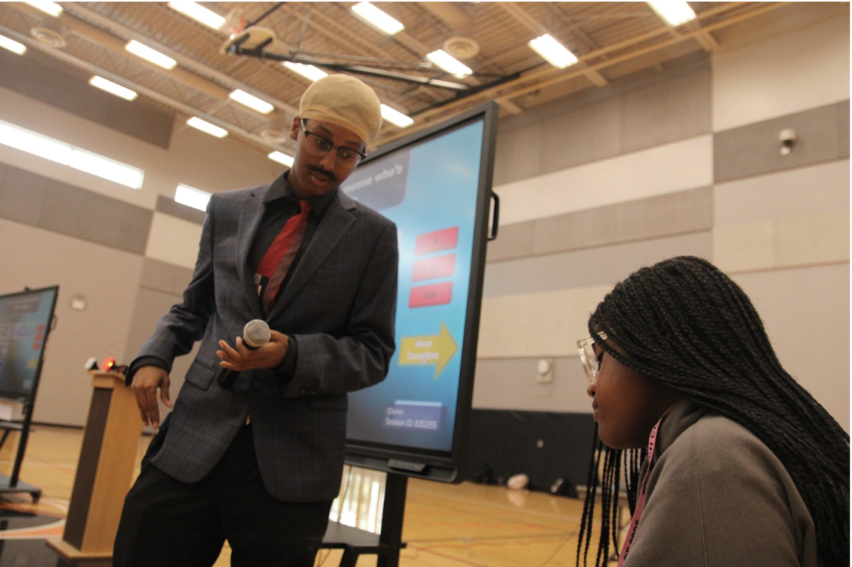 During last year’s club feud,  BSU President Philipos Alebachew hosts the game show. With the game on the line, Alebachew waited for the competitor to answer. “I really enjoyed it,” senior Sydney Hester said, “I feel like it was a great way to bring all the clubs together in a competition. There were a variety of questions that a lot of people could answer, and different point-of-views were tossed around to see if they were the correct answer [shown] on the board.”