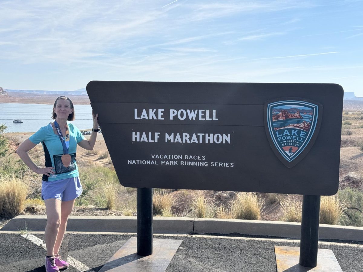 Determined runner and English teacher talks through her cross country journey.