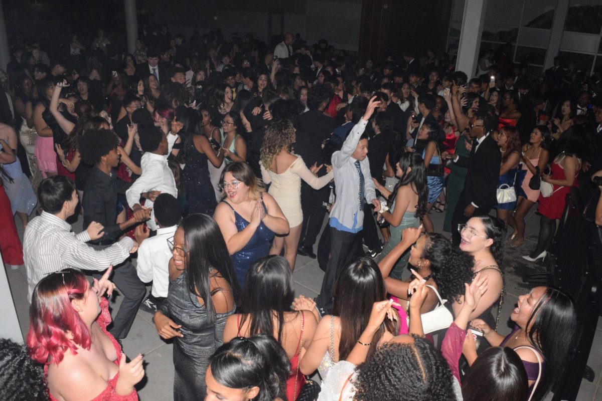 Students attending last year's ‘Homecoming Wrapped’ dance to current trending music. The 2026 theme is “Venetian Nights.”  “We want to create new experiences,” Student Body Vice President Ava Kamman said. “We have a really fun backdrop idea that I'm excited for people to do. It's interactive and it just lets people get creative. Hopefully by the end of the night, it'll create one kind of big art piece that people can take pictures with. I think it's going to be really, really cool.” Photo Credit: Oliver Rondez