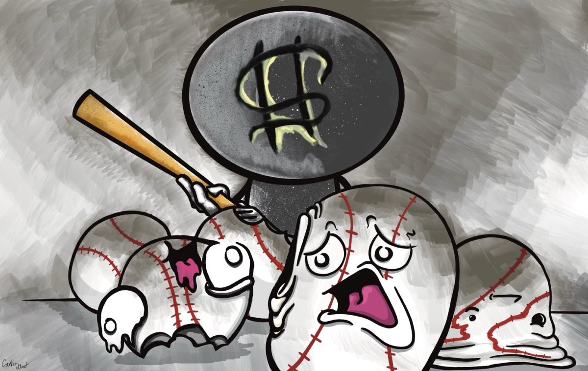 Deep pockets are crushing the competition harder than any bat could. Illustration Credit: Carter Hunt