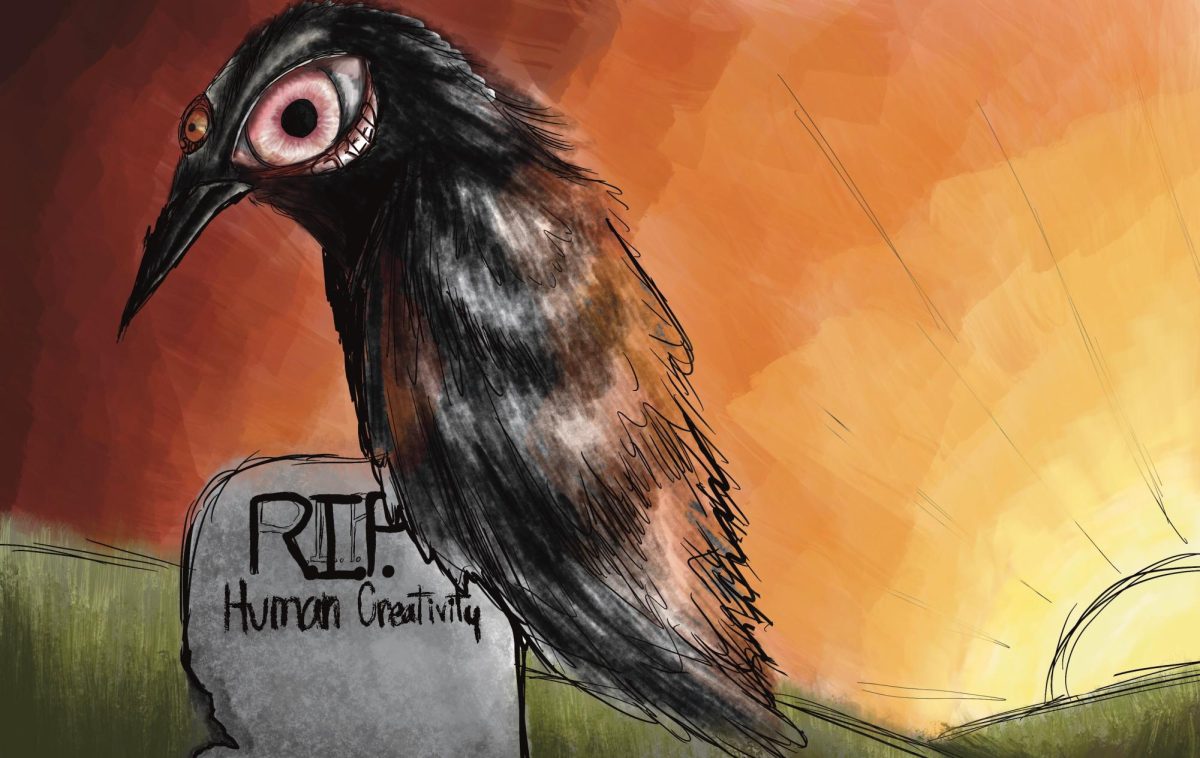 With the constant reuse of old ideas, genuine human creativity is almost as good as dead. 
