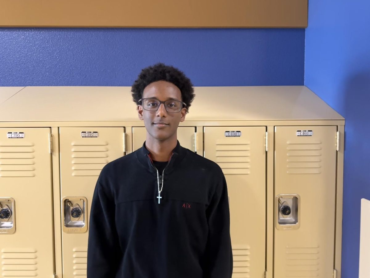 “No," said senior Lucas Menghistu. "I can’t say I read ever."
