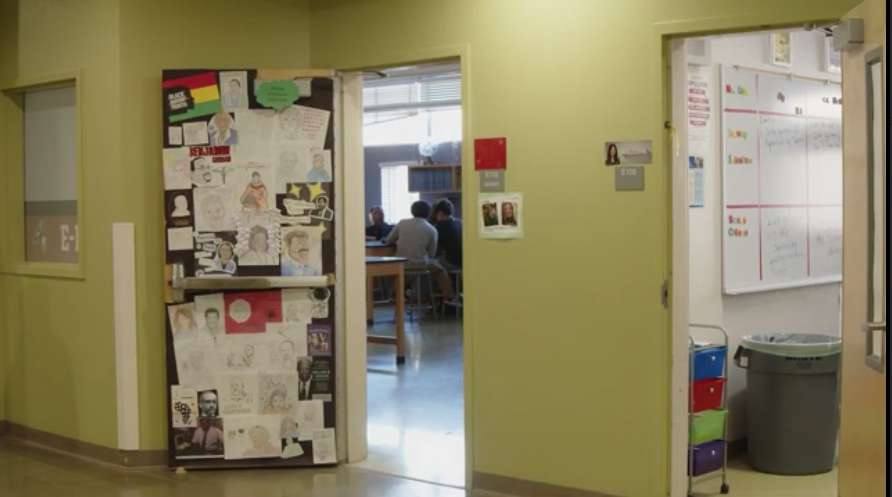 Teachers Competed in the BSU Door Decorating Contest