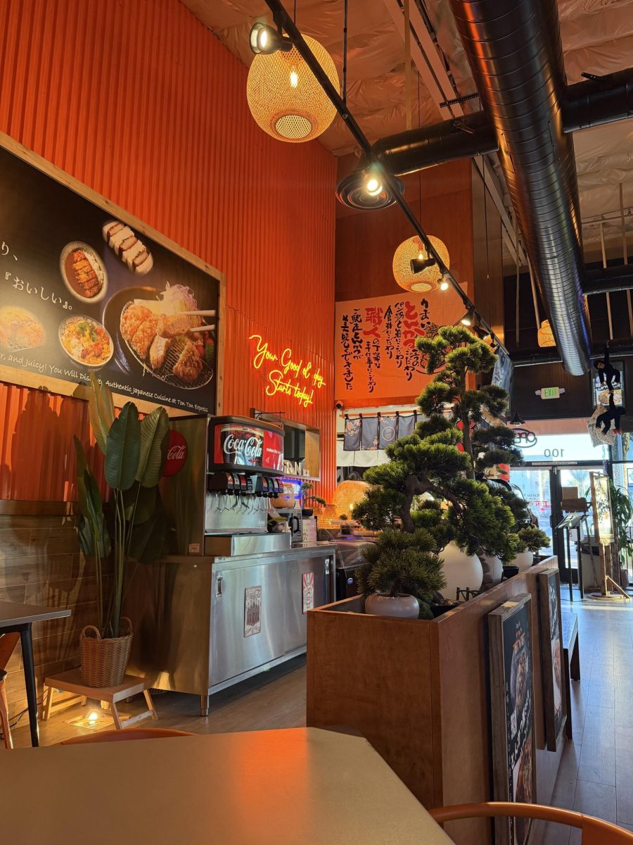 A casual Japanese-style restaurant with a menu full of selections.