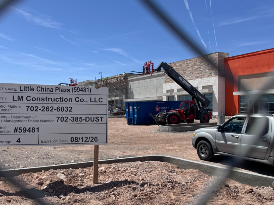 Construction continues at Little China Plaza, located west of Southwest CTA. The project moves toward its expected completion in late 2026. “It’s a cool opportunity to see and know more businesses, because there’s already a new Urban Matcha here,” senior Roman Maynigo said. “I just think [it’s amazing] of the practicality of [everything] in the area.