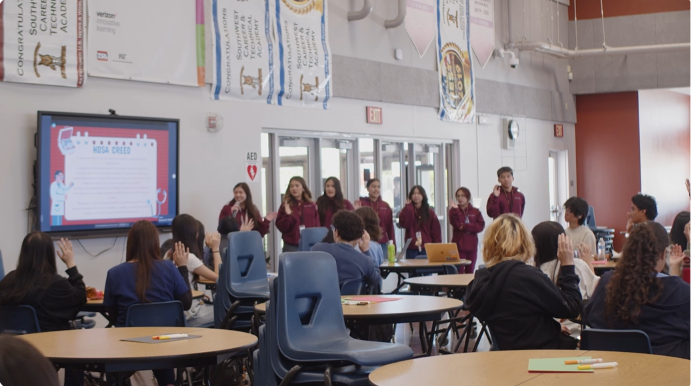 HOSA Collaborates With West Tech CTA Chapter for Public Health Presentation