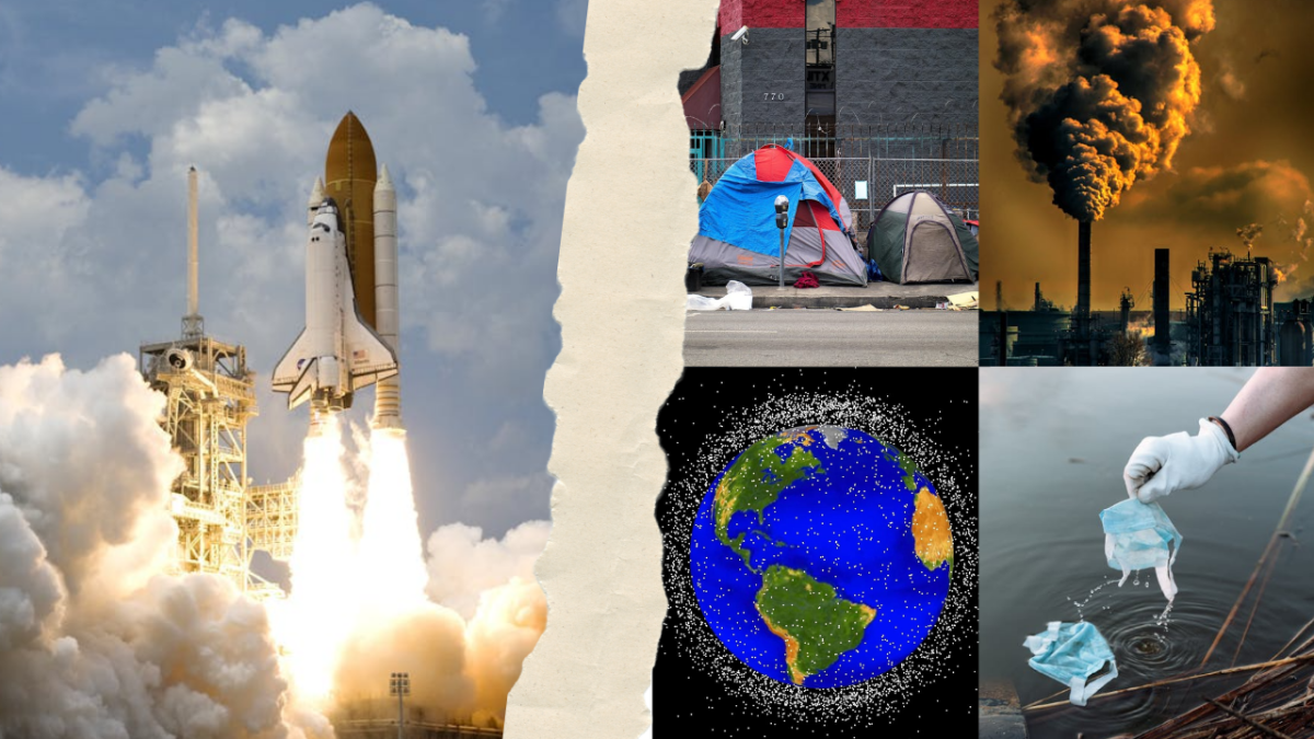 As billions are invested in space exploration, critical issues on Earth, such as clean water access and climate change, remain underfunded and unresolved. 
